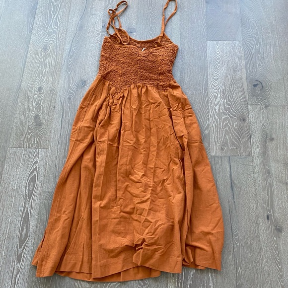 Free People smocked bodice maxi dress - Picture 4 of 6